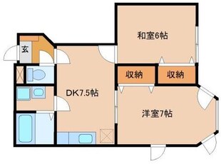 カーサヒラソールの物件間取画像